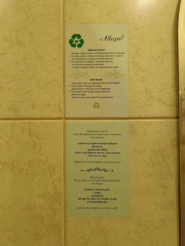 Гостиница Аллегро на Лиговском Санкт-Петербург-230